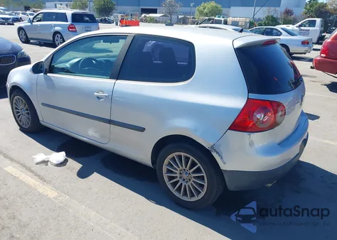 2007 Volkswagen Rabbit 2-Door из США, поврежденный, VIN WVWBS71KX7W050794